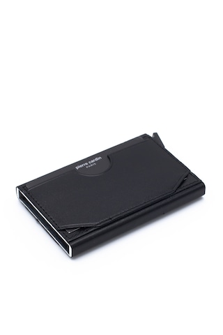 Pierre Cardin Unisex Otomatik Deri Kartlık 0274 Siyah
