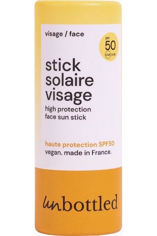 Unbottled Stick Solaire Visage Yüz Için Yüksek Koruma Güneş Kremi SPF50