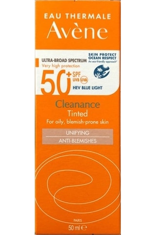 Avene Tinted Cleanance Unifiying Güneş Kremi SPF 50 50 ML