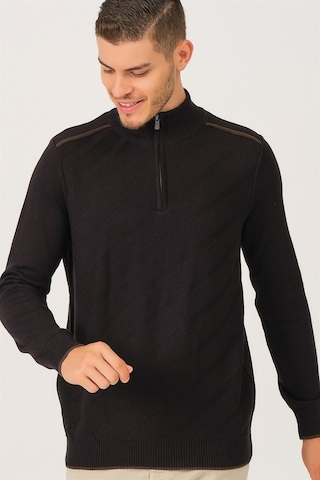 V0890 Dewberry Dıo Rıse Erkek Kazak-siyah Siyah