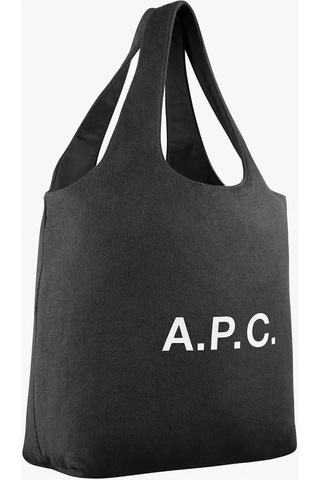 A.p.c Ninon Unisex Lüks Yün Kaşmir Karışımlı Yatay Tote Çanta Spor Çanta Haki