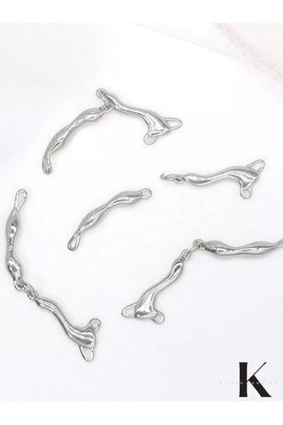 Klipsa Jewelry Platina Konnektör 1 Adet, 19x16 Mm 208085631