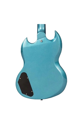 Vintage Vs6 Reissued Vibrola Tailpiece Elektro Gitar - Gun Hill Blue