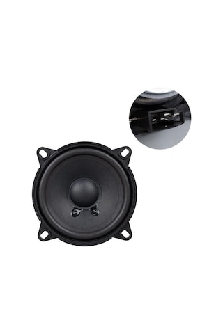 10 Cm Araç Hoparlörü 4 İnç 2 Yollu 80w Maksimum Güç 40w Rms Oto Hoparlörü Pw-10/100