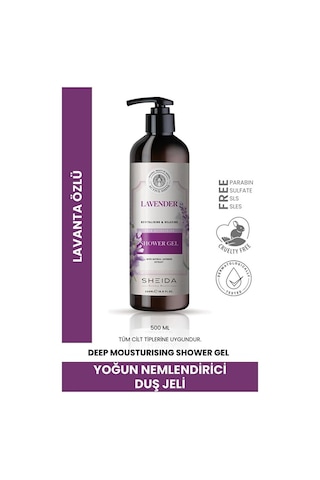 Yenileyici Ve Rahatlatıcı Duş Jeli Lavanta 500ml Diğer