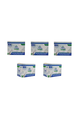 Tules 5'li Steril Non Woven Kompres Spanç 7.5 X 7.5 CM 500 Adet