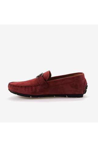 Mocassini Tokalı Erkek Loafer M584 Kırmızı