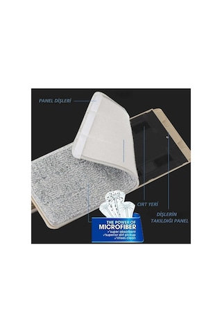 Microfiber Sihirli Tablet Mob Başlığı Bezi 5' Adet beyaz