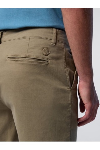North Sails Star Regular Fit Chino Erkek Şort-33510 Haki