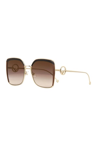 Fendi Ff0294S09Qjl58 Brown Oversized Kadın Güneş Gözlüğü