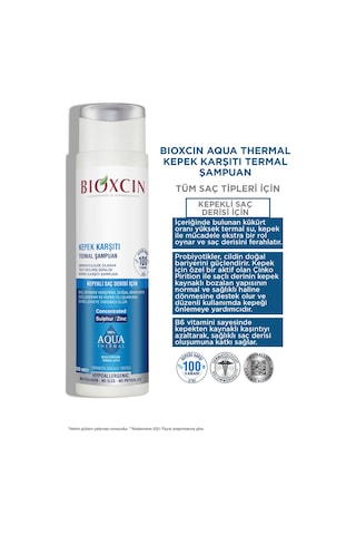 Aqua Thermal Kepeğe Karşı Etkili Şampuan 300 Ml 3 Lü Set