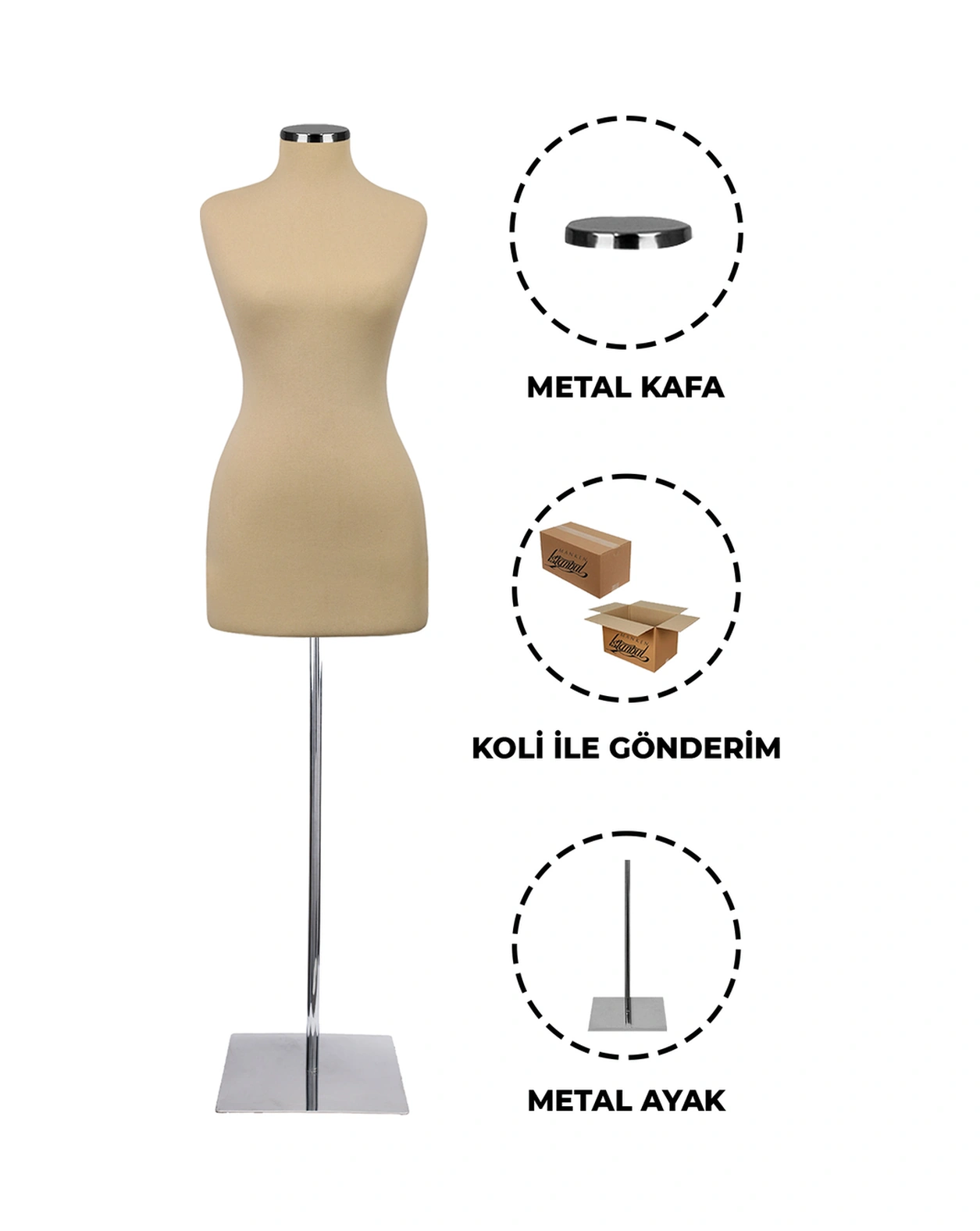 34 Beden Iğne Batabilen Terzi Mankeni Prova Mankeni Sünger Manken Po-01 1593