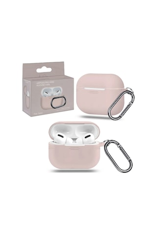 Proaks Airpods Uyumlu Pro İçin Karbinli Silikon Kılıf 153244153 Fildişi