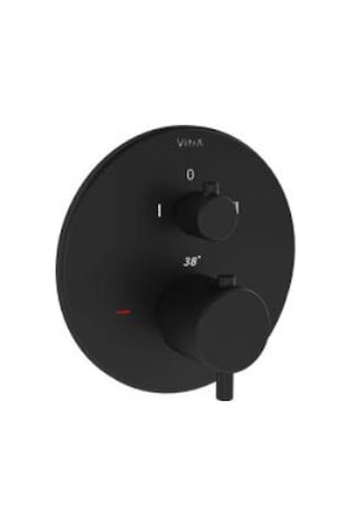 Vitra Origin Ankastre Termostatik Banyo Bataryası A4267136wtc Mat Siyah Diğer
