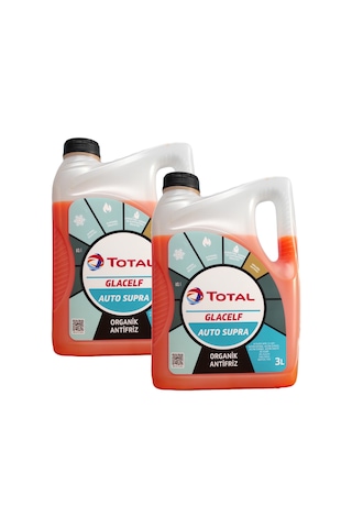 Total Glacelf Auto Supra Organik Konsantre Antifriz 3LT (2 ADET)