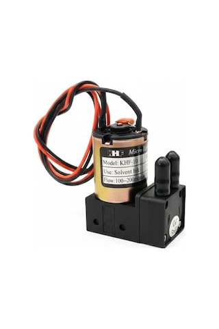 Khf-10 Küçük Mürekkep Pompası 3w 24v Dc Solvent Yazıcılar İçin Yüksek Kaliteli Sıvı Pompa