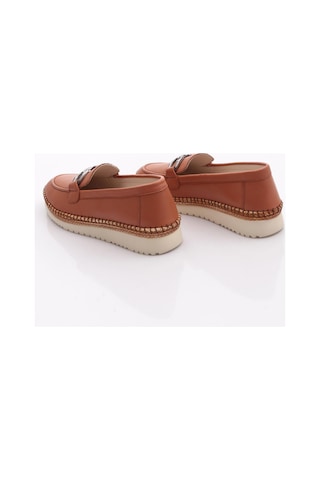 Dgn P65 Kadin Loafer Ayakkabi Taba
