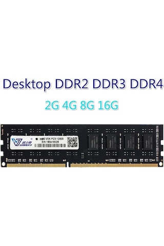 Vaseky Masaüstü Belleği 16g 8g 4g 2g Masaüstü Ram Ddr2 Ddr3 Ddr4 Pc Dımmaa 2666 Mhz 4 Gb Ddr4