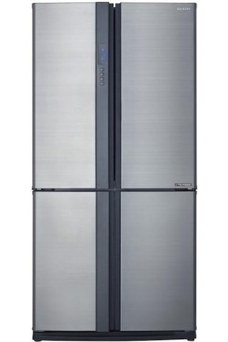 Sharp SJ-EX820F2-SL 4 Kapılı 605 LT No-Frost Gardırop Tipi Buzdolabı