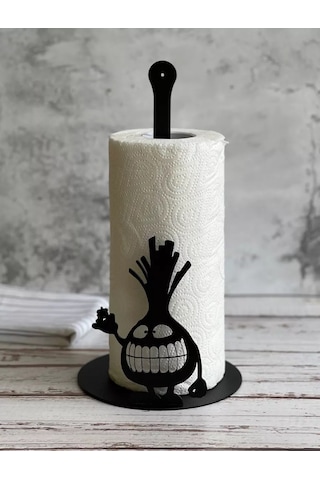 Goodloftfamily Masanın Üzerine Kağıt Havlu Tutucu 173428195 Siyah Melanj