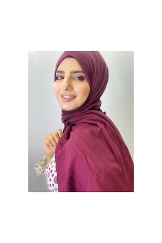 Aldaıyr Hijab Kadın Bambu Kraş 00-bordo