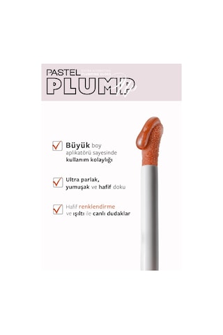 Pastel Plump Dolgunlaştırıcı Lipgloss 202