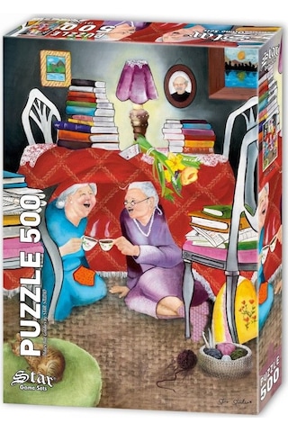 Star Puzzle 500 Parça Altın Kızlar Puzzle