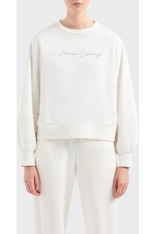 Armani Exchange Bayan Sweat 3dym13 Yjffz 1125 Beyaz