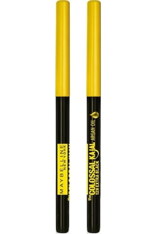 Maybelline New York The Colossal Extra Black Kajal Kalem 2'li