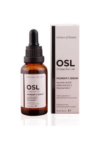 OSL Omega Skin Lab Leke Açıcı Ve Aydınlatıcı Pigment C Serum 30 ML