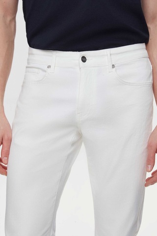 Ds Damat Slim Fit Ekru Gabardin Denim Pantolon 4hcc3t404003m Ekru