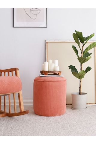 Teddy Fitilli Puf Nar Çiçeği