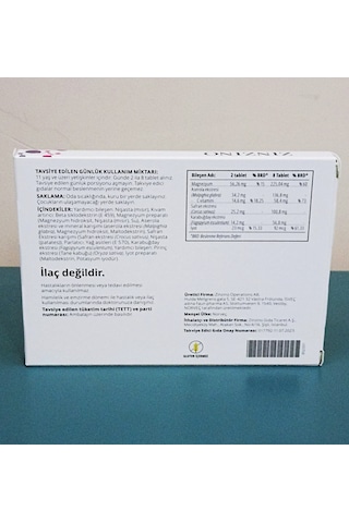 Zinzino Viva+ Doğal Noottropik Safran Gıda Takviyesi 60 Tablet