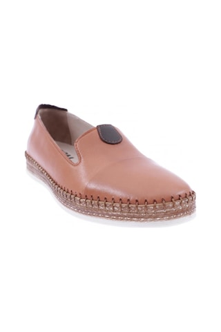 Dgn P01-22y Bayan Strobelli Anatomıc Footwear Deri Ayakkabı P01-1512-R1755 Taba