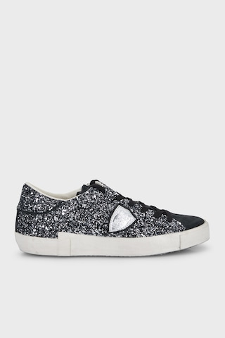Philippe Model Logolu Simli Sneaker Ayakkabı Kadın Ayakkabı Prldgg11 Siyah