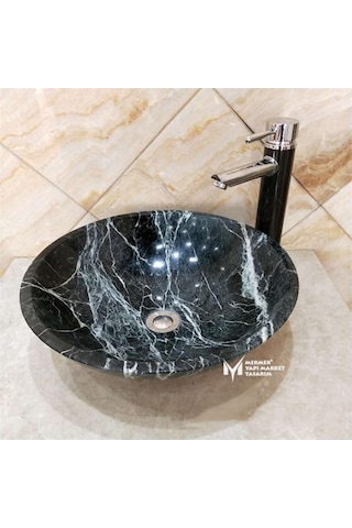 Toros Siyah Çanak Lavabo