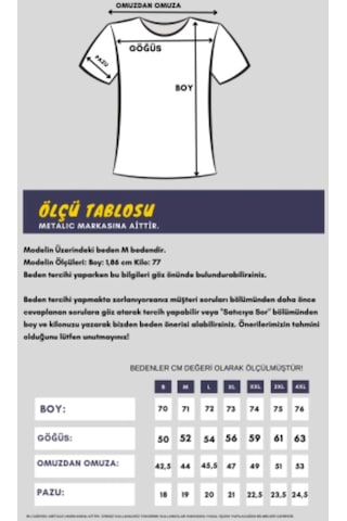 MMetalic Erkek Pamuklu Kısa Kollu V Yaka T-Shirt (501126077) Lacivert