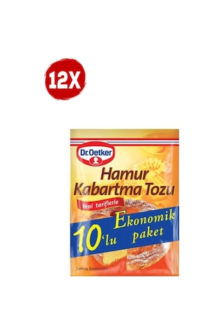 Dr.oetker Hamur Kabartma Tozu 10lu 12 Paket