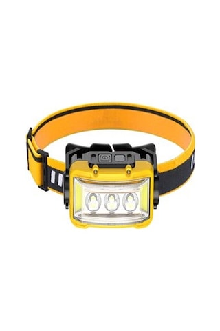 Powermaster S03 Sarı Sensörlü Kafa Lambası Siyah