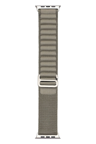 Watch 44mm Uyumlu Krd-74 Hasır Zore Kordon-açık Yeşil