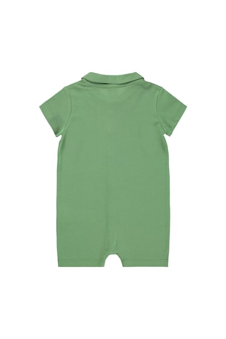 B26y098 Civil Baby Dinozor Nakışlı 6-18 Ay Tulum - Haki Soft Haki