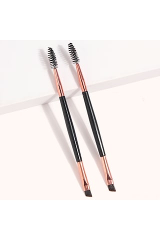 Gajeena Maange Çift Uçlu Kaş Ve Kirpik Fırçası - Pratik Makyaj Aracı 2'li Set