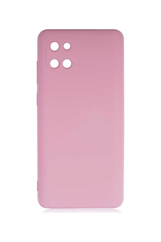 Rba Aksesuar Galaxy Uyumlu A81 Note 10 Lite Kılıf Rba Mara Lansman Kapak - Pembe Açık Pembe