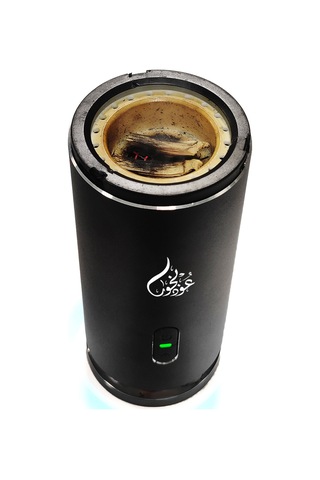 Reedark Usb Şarjlı Taşınabilir Koyu Siyah Orta Doğu Arap Stili Aromaterapi Lamba Elektrikli Kandanlık