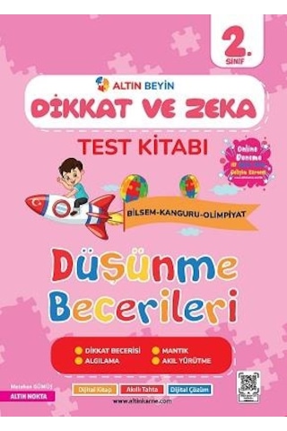 Altın Nokta Yayınları 2.sınıf Bilsem-kanguru-olimpiyat Sınavlarına Hazırlık Seti 6 Kitap