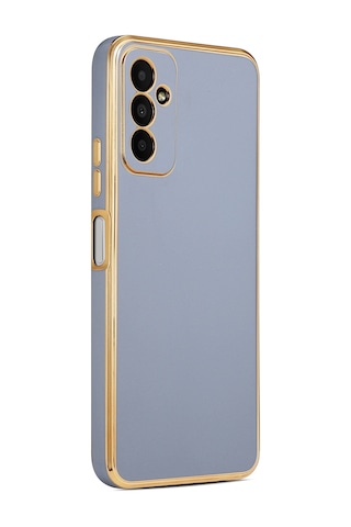 Zore Galaxy Uyumlu M23 Kılıf Bark Kapak - Lila Lila