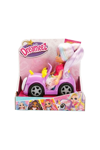Sunman Oyuncak Bebek Ve Mini Arabası - Lila Standart