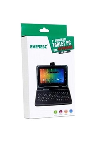 Everest Kb-tab07 Siyah 7" Mini+micro Usb Tr. Q Klavye + Kılıf