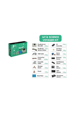 Picobricks Micro:bit Iot & Science Voyager Kit