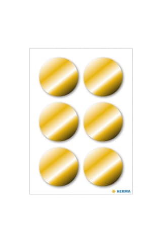 Herma Etiket Altın Yuvarlak 32Mm
